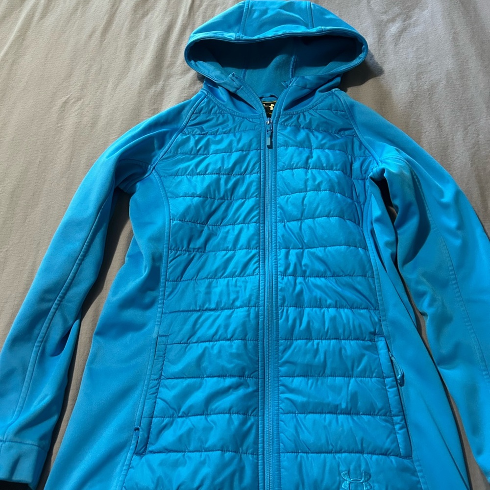Under Armour Women's Blue Hooded Jacket